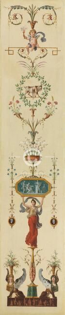 Decorative Panel, 1790s. Creator: Pierre Rousseau (French, 1751-1829).