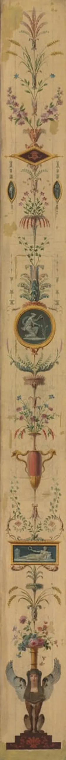 Decorative Panel, 1790s. Creator: Pierre Rousseau (French, 1751-1829)