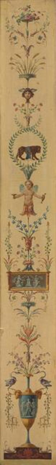 Decorative Panel, 1790s. Creator: Pierre Rousseau (French, 1751-1829)