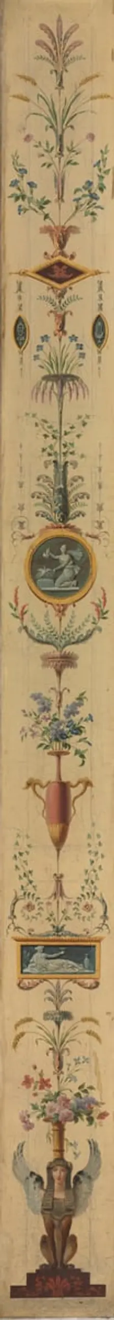 Decorative Panel, 1790s. Creator: Pierre Rousseau (French, 1751-1829)