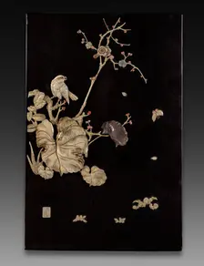 Decorative Panel, 1800s. Creator: Unknown