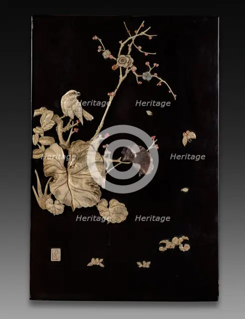 Decorative Panel, 1800s. Creator: Unknown.