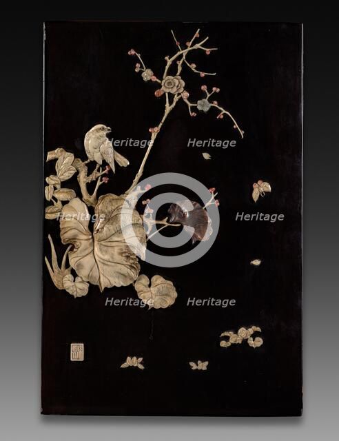 Decorative Panel, 1800s. Creator: Unknown.