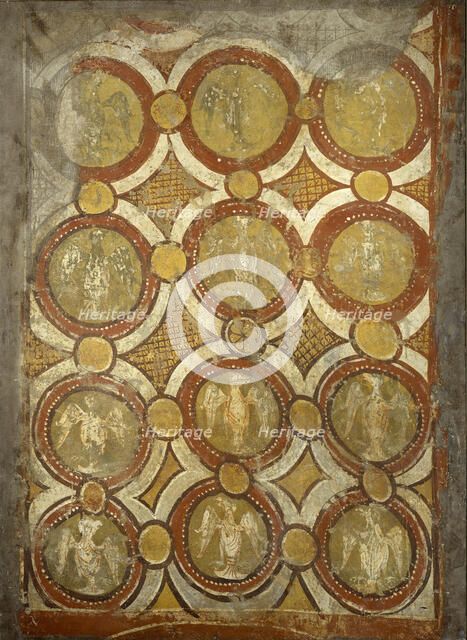 Decorative Panel with Eagles, first half 12th century (possibly 1129-34). Creator: Unknown.