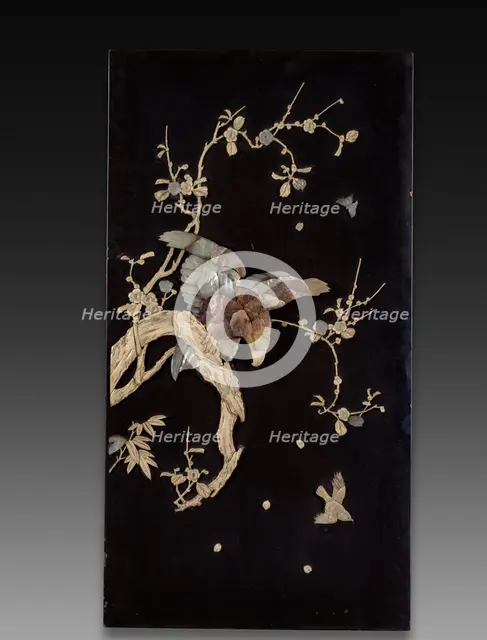 Decorative Panel, c 1800s. Creator: Unknown.