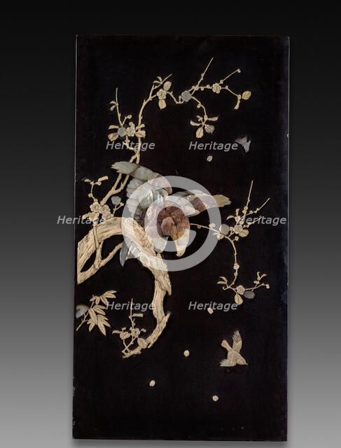 Decorative Panel, c 1800s. Creator: Unknown.