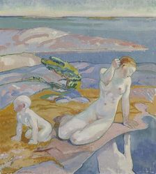 Decorative Painting, 1910. Creator: Yrjö Aleksander Ollila