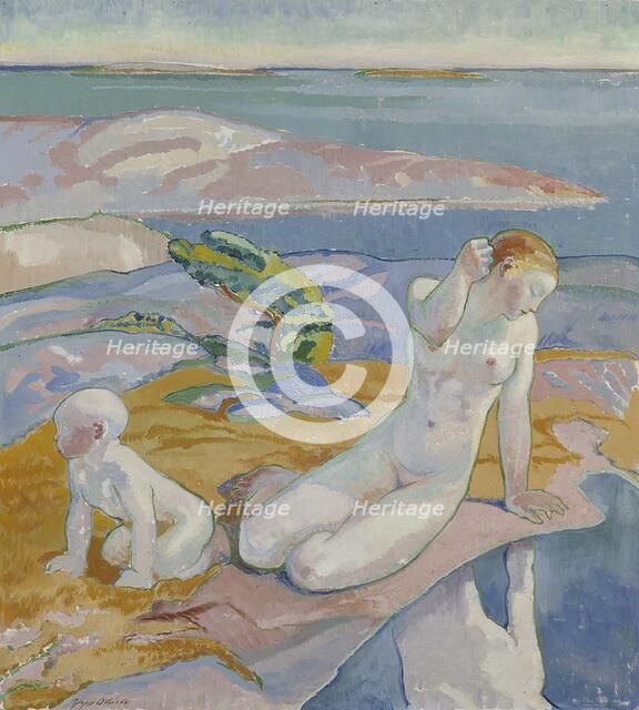 Decorative Painting, 1910. Creator: Yrjö Aleksander Ollila.