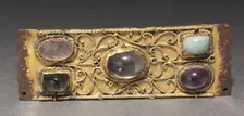 Decorative Plaque, Probably from a Reliquary Shrine, c. 1200. Creator: Unknown
