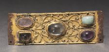 Decorative Plaque, Probably from a Reliquary Shrine, c. 1200. Creator: Unknown