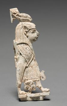 Decorative Plaque: Winged Sphinx, 900-800 BC. Creator: Unknown