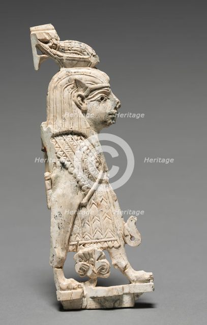 Decorative Plaque: Winged Sphinx, 900-800 BC. Creator: Unknown.