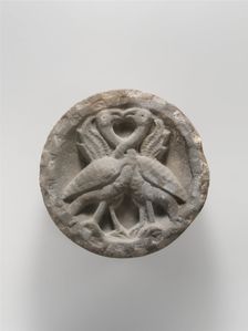 Decorative Roundel, Italian, 12th-13th century. Creator: Unknown