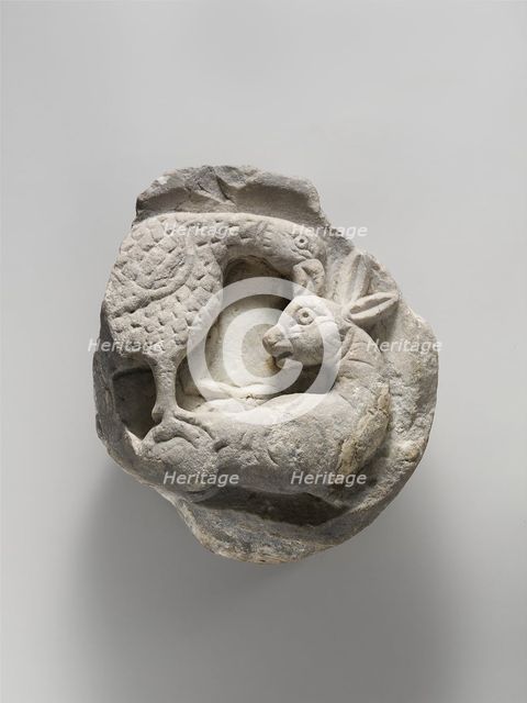 Decorative Roundel, Italian, 12th-13th century. Creator: Unknown.