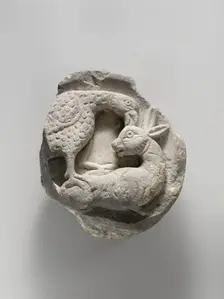 Decorative Roundel, Italian, 12th-13th century. Creator: Unknown
