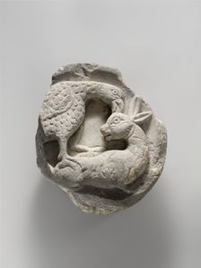 Decorative Roundel, Italian, 12th-13th century. Creator: Unknown