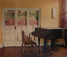Decoration by Eric Ravilious at Sir Geoffrey Fry's flat, Portman Square, London, 1933