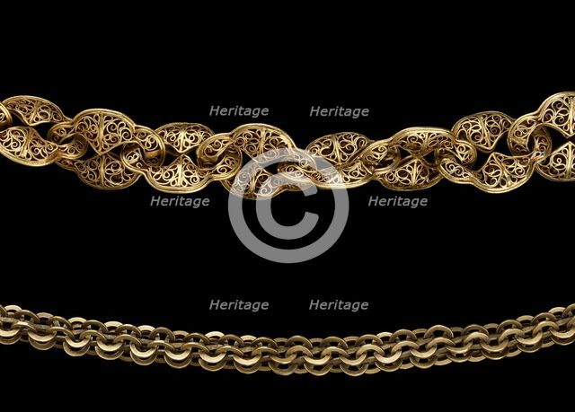 Decoration chain, c1675-1690 Artist: Unknown.