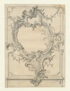 Decoration Design, c1735. Creator: Pineau, Nicolas (1684-1754)