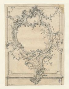 Decoration Design, c1735. Creator: Pineau, Nicolas (1684-1754)