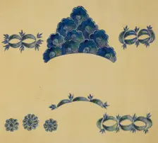 Decoration for Stoneware, 1935/1942. Creator: A. Zimet