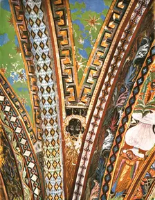 Decoration in the Basilica of Saint Francis, Assisi, Italy, (1928). Creator: Unknown