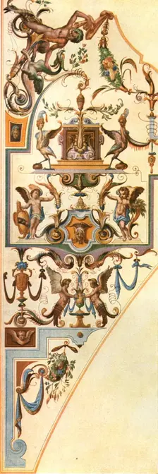 Decoration in the Nymphenburg Palace, Munich, Germany, (1928). Creator: Unknown
