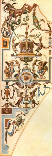 Decoration in the Nymphenburg Palace, Munich, Germany, (1928).  Creator: Unknown.