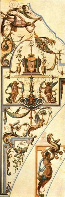 Decoration in the Nymphenburg Palace, Munich, Germany, (1928). Creator: Unknown