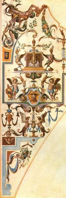 Decoration in the Nymphenburg Palace, Munich, Germany, (1928). Creator: Unknown