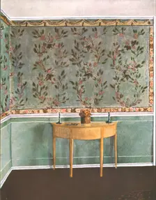 Decoration in the Sherwood-Jayne House, East Setauket, USA, (1928). Creator: Unknown