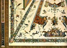 Decoration in the Uffizi Gallery, Florence, Italy, (1928). Creator: Unknown