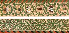 Decoration in Kumla Church, Sweden, (1928). Creator: Unknown