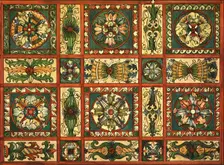 Decoration in St Valentine's Church, Chechlau, (1928). Creator: Unknown