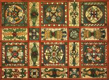 Decoration in St Valentine's Church, Chechlau, (1928). Creator: Unknown