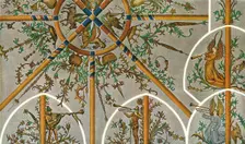 Decoration in Stedum Church, Groningen, Netherlands, (1928). Creator: Unknown