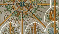 Decoration in Stedum Church, Groningen, Netherlands, (1928). Creator: Unknown