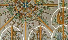 Decoration in Stedum Church, Groningen, Netherlands, (1928). Creator: Unknown