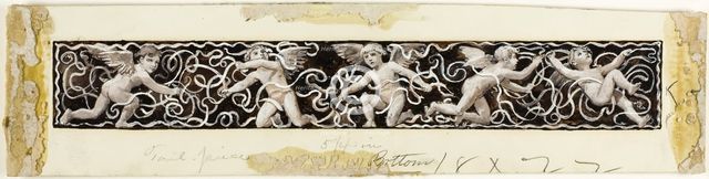 Decoration - Love's Mesh, 1885/88. Creator: Will H. Low.