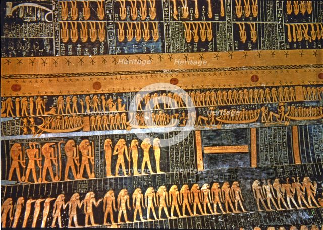 Decoration of the Tomb of Ramses VI.