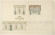 Decoration...on the occasion of the inauguration of King William I, April 1814, (1814-1835). Creator: François Joseph Pfeiffer