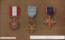 Decorations de Guerre; Etats - Unis D'Amerique 1917. Creator: Unknown