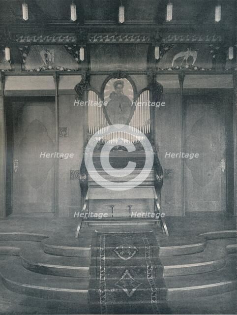 'Decorations for a Music Room by Fritz Erler', c1899. Artist: Unknown.