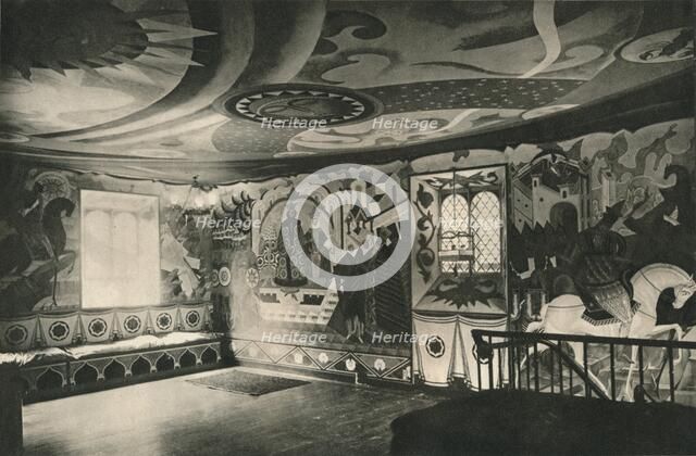 'Decorations in a Hall', c1927. Artist: Alexandre Jacovleff.