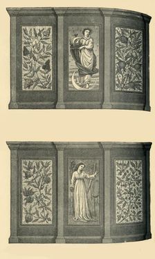 Decorations of the West Dining-Room, South Kensington Museum c1865, (1881). Creator: Unknown