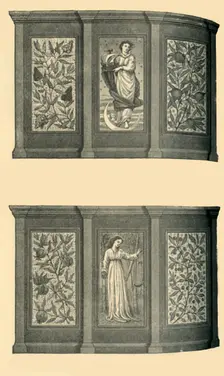 Decorations of the West Dining-Room, South Kensington Museum c1865, (1881). Creator: Unknown