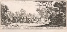 Découverte des malfaiteurs (Discovery of the Malefactors), 1633. Creator: Jacques Callot