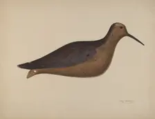 Decoy, c. 1937. Creator: Chris Makrenos