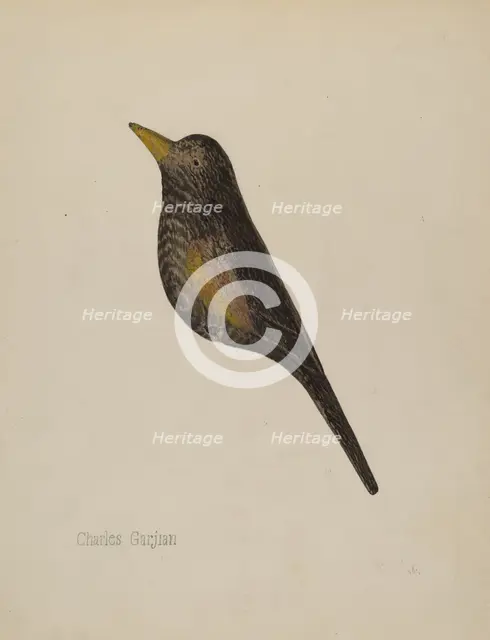 Decoy, c. 1939. Creator: Charles Garjian.