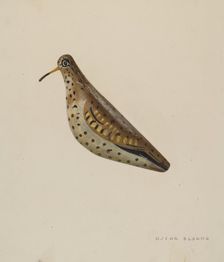 Decoy, c. 1939. Creator: Oscar Bluhme